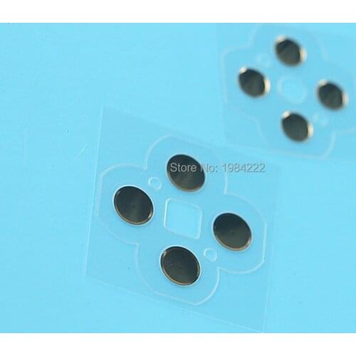 2sets/lot Replacement left and right Electro Button Set D Pad ABXY D-PAD Buttons For 3DS