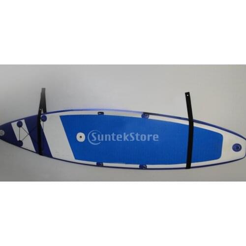 2Pcs Black 55mm Width Webbing Straps Surfboard Longboard SUP Board Sling Wall Storage Strap Hanger Keeper Surfing Accessories