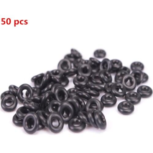 50 Pcs Flexible Nitrile Rubber O Rings Washers Grommets OD8/9/10/11/12/13/14/15/16/17/18/19mm x 3mm / 2mm thickness