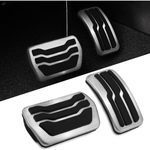 Car Accessories Stainless Steel Car Gas Brake Pedal Pads Cover for Ford New Mondeo EDGE Fusion Energi For Lincoln MKZ AT