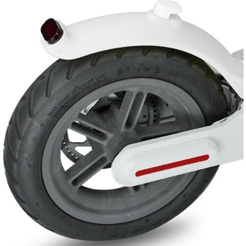 Mudguard Ducktail Rear Back Fender Guard Wing Shelf with Rear Tail Lamp Back Brake Light for Xiaomi Mijia Electric M365 Scooter