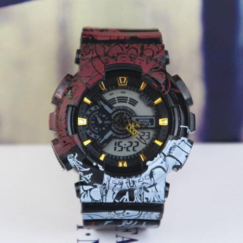 LED Fashion Outdoor Silicone Analog Sport Electronic Student Watch Men Multifunction Luxury Watches Clocks Digital Reloj Hombre