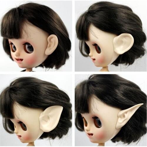 Blyth Doll Icy Toy Ears Toy White Natural Tan Dark And Super Black Skin