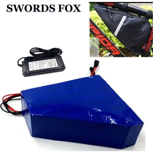 SWORDS FOX Electric bike 52V 20.3ah Battery Lithium 1800w 52V Triangle Battery for Samsung LG Cell E Bike Battery