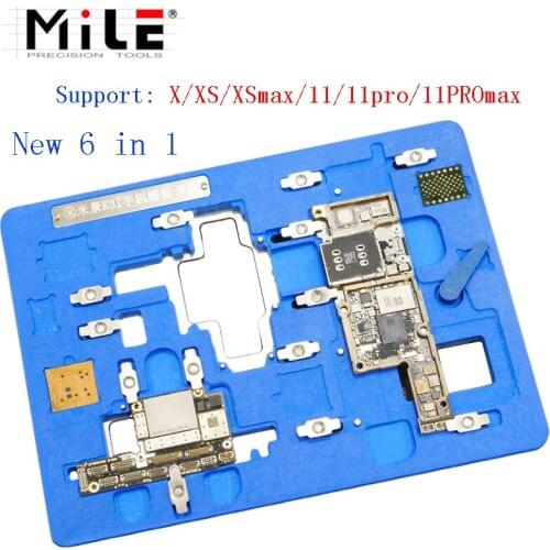 Mijing K31 Universal Mobile Phone Motherboard Fixture PCB Soldering Repair For iPhone 11pro Max/8/XS Logic Board IC Hand Tool
