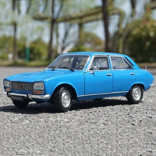 WELLY 1:18 504 1975 Alloy Model Car Metal Diecast Vehicle Model For Boy Gift Original Box Collection Display