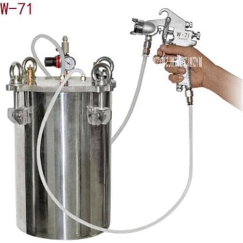 New Arrival W-71 Manual Paint Spraying Machine 304 Stainless Steel High-quality Portable Pneumatic Airless Spraying Machine 15L