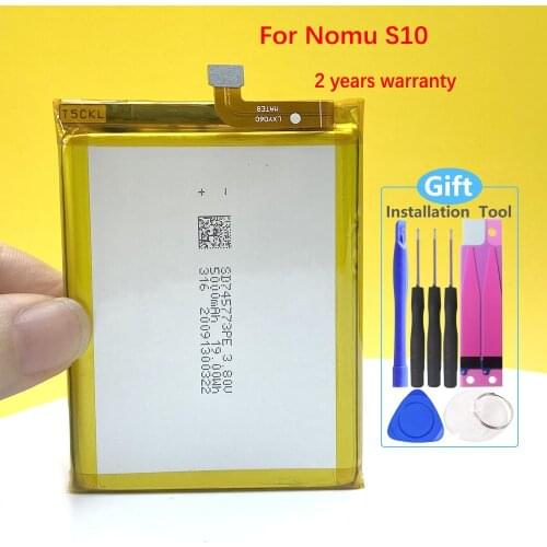 New Original Battery For Nomu S10 5000mAh Smartphone/Smart phone