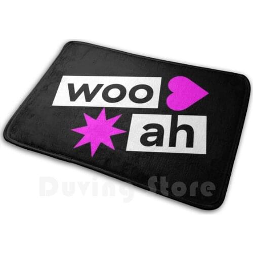Woo! Ah! Carpet Mat Rug Cushion Soft Non - Slip Woo Ah Wooah Red Velvet Kpop K Pop Jpop J Pop ? ? Exclamation Revealed Woo