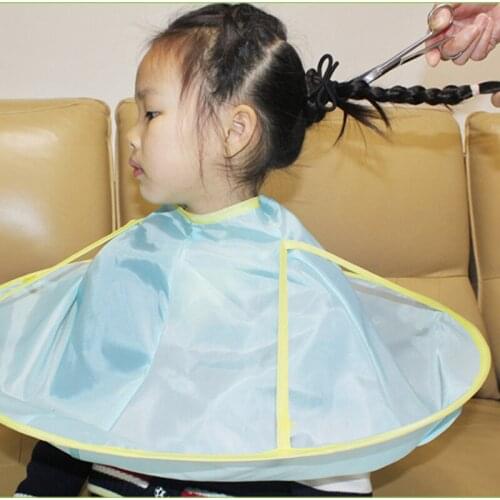 Barber Salon Styling Kids Hair Cutting Cape Hairdresser Styling Salon Waterproof Cloak Haircut Hairdresser Gown Clothing Apron