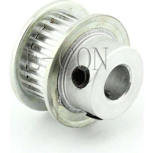 1pcs MXL24T Aluminum Timing Belt Pulley 24 Teeth 5mm/6mm/6.35mm/7mm/8mm/10mm Bore 7mm width Stepper Motor