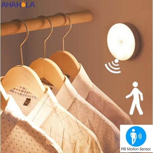 Motion Sensor Led Night Lights for Bedroom Room Wardrobe Closet Sensor Light Kitchen Cabinet Lights Night Lamp for Bedroom