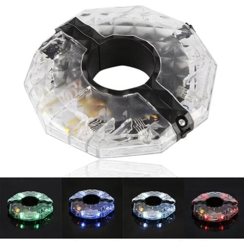 Bicycle Hubs Spoke Wheel Light MTB Bike Night Cycling Waterproof Front Tail Warning LED Lamp Bike Front/Tail Hub Light Accessory