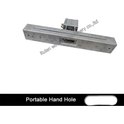 85-90 x 26-30MM pneumatic rectangle hole puncher for plastic bag making machine