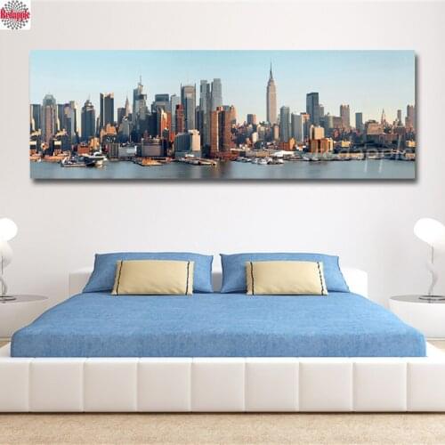 DIY Diamond Painting Modern New York City Landspace Cross Stitch Mosaic diamond embroidery full rhinestone Needlework Patterns