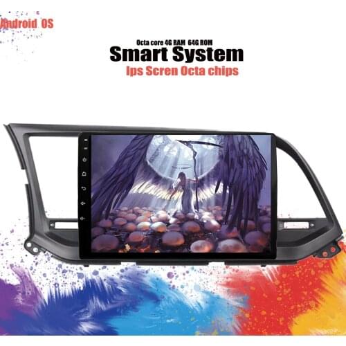 Android 10.0 car DVD octa Core 6GB RAM 128GB with DSP Carplay multimedia player for HYUNDAI ELANTRA 2016 217 2018 19 Car radio