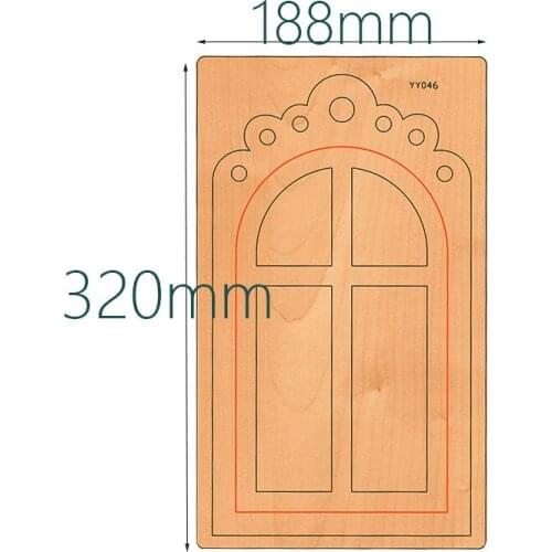 Windows and doors wood moulds die cut accessories Acciaio Die MisuraYY046