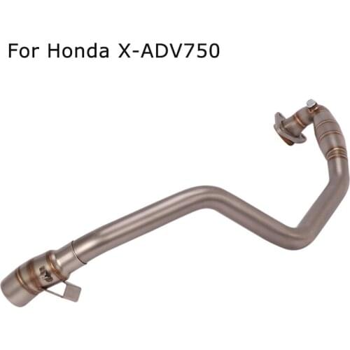 For Honda X-ADV750 Motorcycle Exhaust Modified System Front Link Header Pipe 51mm Stainless Steel