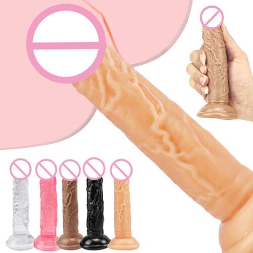 Erotic Soft Dildo Realistic Anal DildoS Pants Strap On Big Penis Suction Cup Sex Toys For Woman Man Adult Sex Toys Masturbator