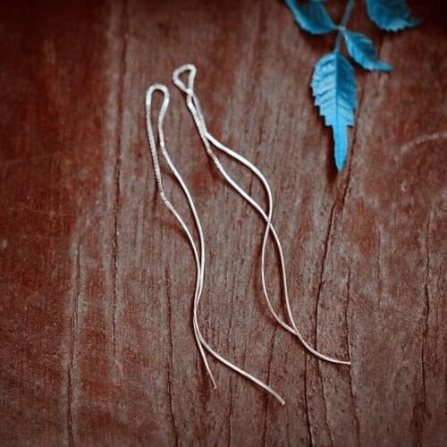 Korean Version of Retro Vintage Lines Earrings For Women Punk Geometric Earrings 2021 New Trendy Jewelry