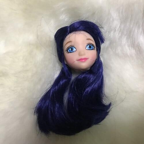 Doll Head Doll Accessories DIY Doll Long Hair For Doll Cartoon Princess Action FIgure Model Toys