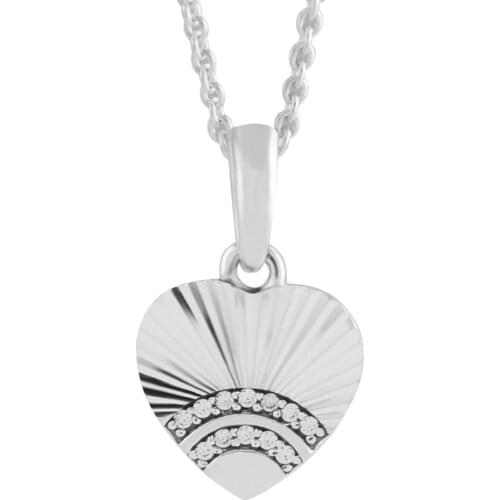 New Fashion DIY Fits For Bracelets on Hand Fan Of Love Beads 100% 925 Sterling-Silver-Jewelry Charms for Women Free Shipping