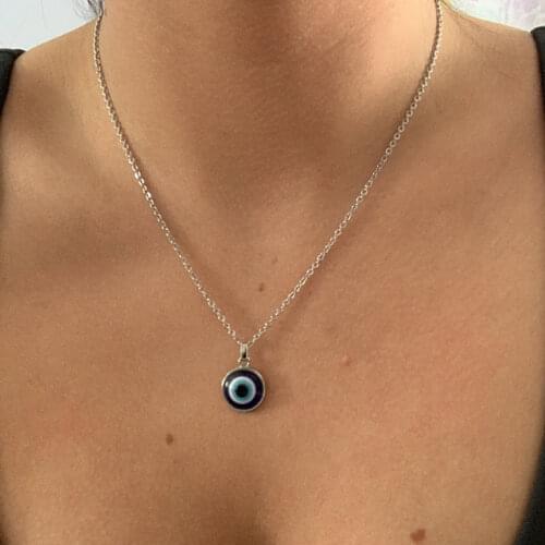 Charm Evil Eye Necklace Turkish Daliy Jewelry