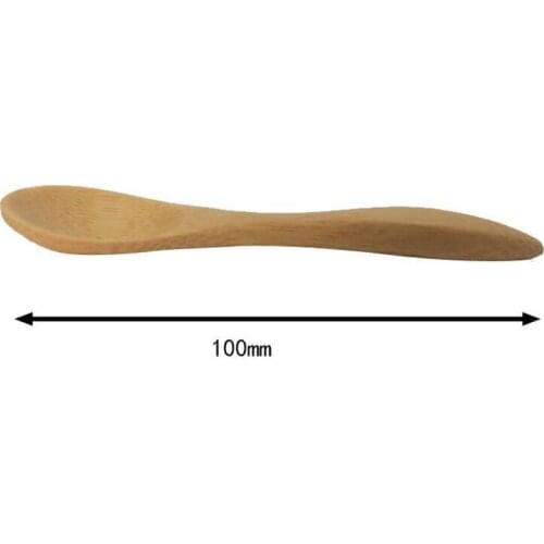 Empty Bamboo Facial Mask Bowl with Spoon Cosmetic Wooden Mask Tools DIY Tableware Makeup Container #M7127