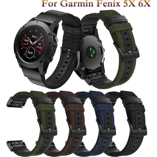 26mm Quick release band For Garmin Fenix 5X 5XPLUS fashion watch wristbands For Garmin Fenix 3 bracelets replacement accessories