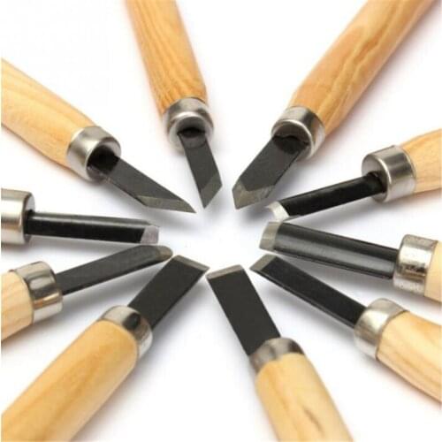 Wood Carving Chisels Knife For Basic Wood Cut DIY Tools And Detailed Woodworking Gouges Hand Tools