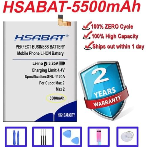 Top Brand 100% New 5500mAh Battery for Cubot Max 2 Max2 in stock