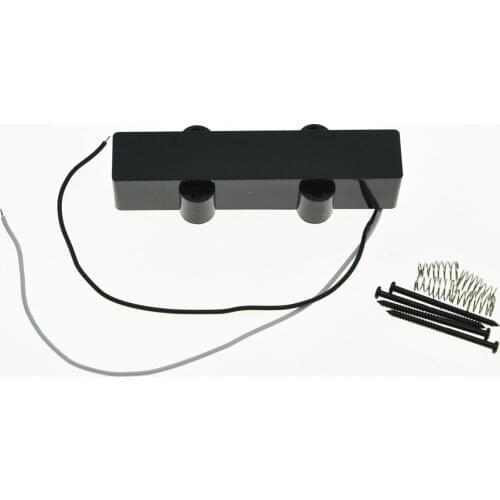 Black J Bass Closed NECK Pickup Sealed Bass Pickups for 4 String Jazz Bass