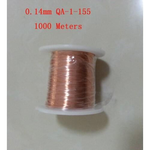 0.14mm QA-1-155 Polyurethane enameled Copper Wire about 1000m/lot