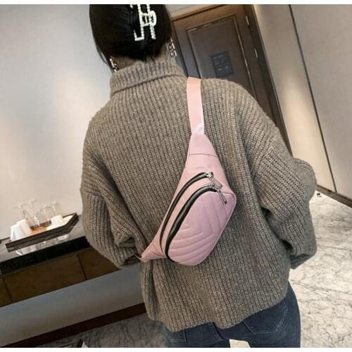 2021 Women Waist Packs Fanny Belt Bags New High Quality Shoulder Fashion Chest Crossbody Bag
