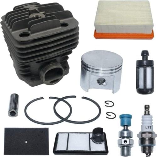49mm Cylinder Piston Pin Air Filter Kit for Stihl TS400 Concrete Cutting Saw Replacement 4223 020 1200