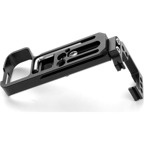 Quick Release L Plate Bracket Metal Vertical Clapper Shooting Hand Grip Camera Holder for Fuji XS10 Camera