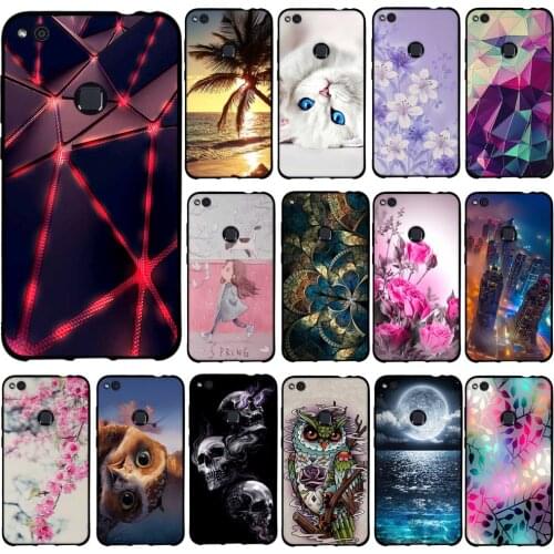 For Huawei P8 Lite 2017 Case For Honor 8 lite Back Cover Rubber Phone Bumper Case For Huawei P8 Lite 2017 Cover Phone Funda