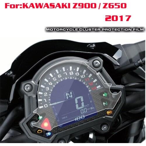 For Kawasaki Z900 Z650 2017 NEW Motorcycle Instrument Cluster Scratch Protection Film Screen Protector