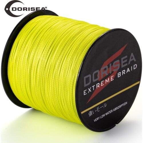 DORISEA 8 Strands Top Quality Extreme Braided 100M 6LB-300LB PE Multifilament Fishing Line Wire Pesca