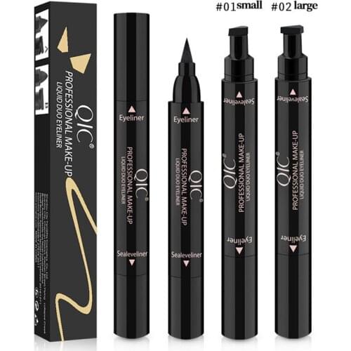 Eyeliner Stamp Liquid Eyeliner Pencil Makeup Stamps Seal Pen Stamp Eye liner Pencil Waterproof Quick Dry