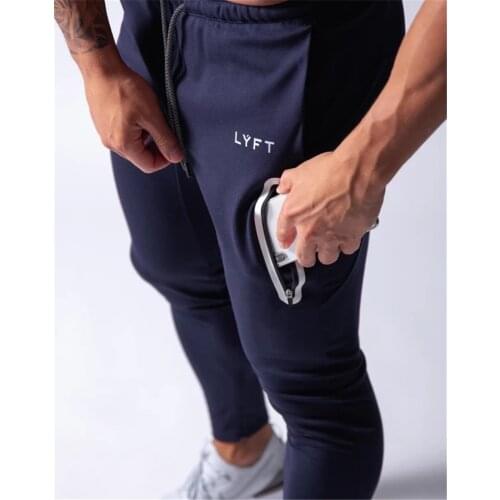 JP&UK LYFT 2020 New Sport Pants Men Joggers Sweatpants Running Pants Workout Training Pants Trousers Male Gym Fitness Sportswear