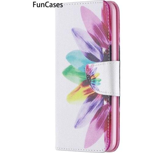 Phones Cases For estojo LG K40 Plum Blossom PU Leather Wallet Flip Phone Bag sFor Etui LG estuche K51 K50 Q60 K61 Estojo Etui