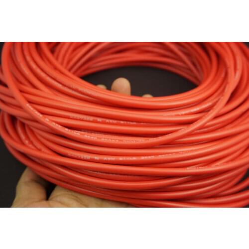22 AWG 40KV Red Silicone Wire Cable, Battery Motor Wire Cable,Radio Control & Control Line