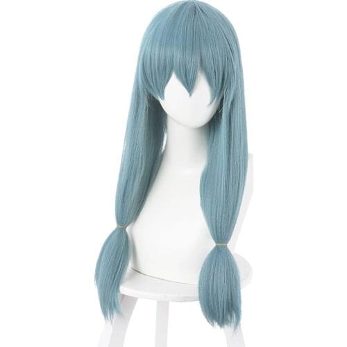 Jujutsu cos Kaisen Mahito Cosplay Wig 65cm Heat Resistant Synthetic Hair Carnival Halloween Party Props
