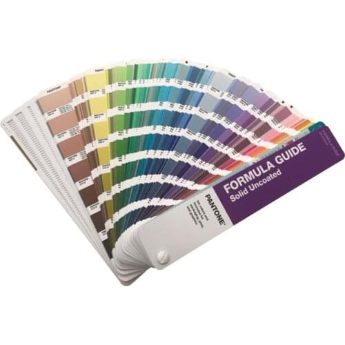 2019 new formula guide printing paint u card 2161 color gp1601a