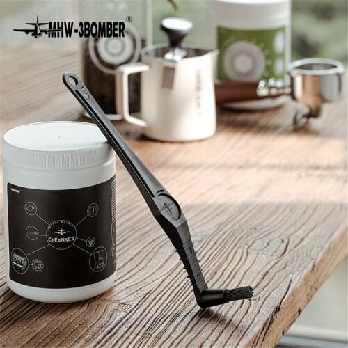 Coffee Machine Cleaning Brush Coffee Espresso Machine Group Head Nylon Cleaning Brush Coffee Grime Cleaning Tool