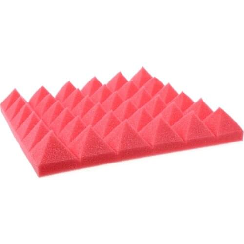652F 30x30x5cm Soundproofing Foam Acoustic Sound Treatment Absorption Wedge Tile