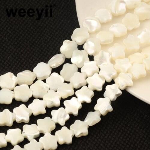 Flower Shape Natural Shell Beads Loose Spacer For Jewelry Making Diy Bracelets Necklace Accessories Wholesale