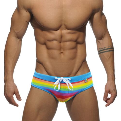 Quick Dry Mens Swimwear 2021 Printing Sea Surf Swimsuit Men Sexy Costumi Da Bagno Uomo Fashion Swim Beach Board Shorts Trunks