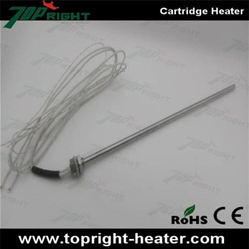 Free shipping 10pcs 240V 200W 8mm x 360mm electric air heater, cartridge heater rod